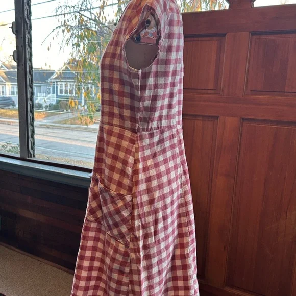 Mara Traders Gingham Dress - Picture 3 of 6